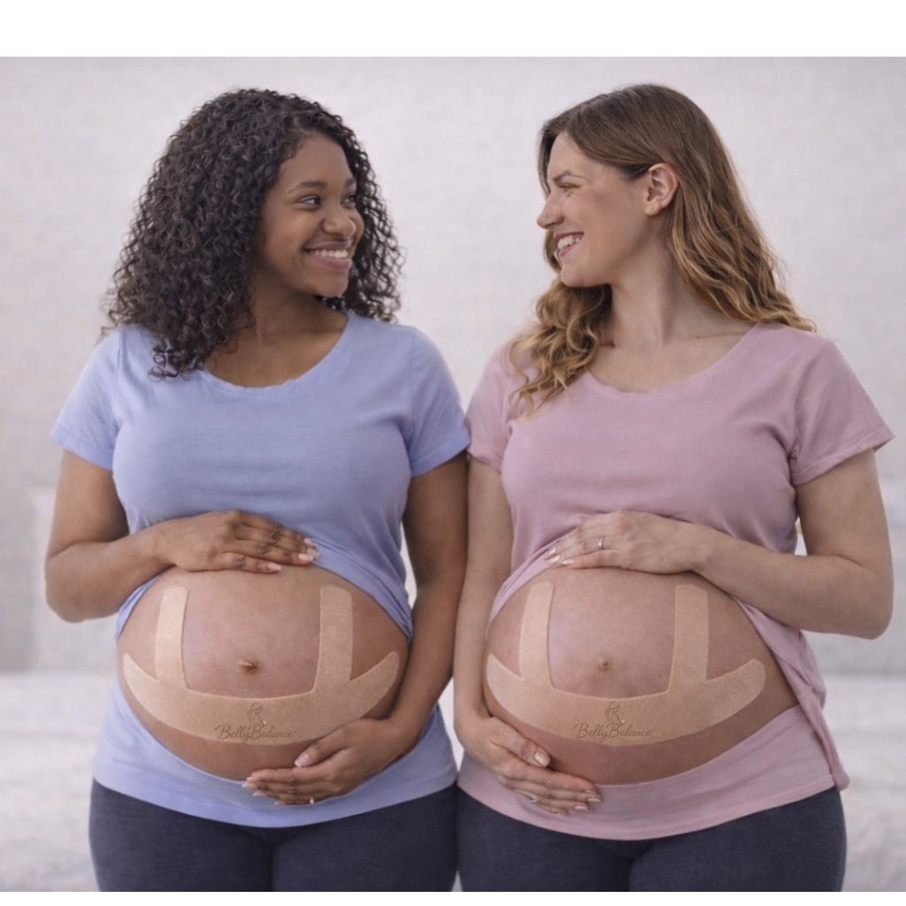 BellyBalance™ Pregnancy Support Tape — Comfortable Belly & Pelvic Support for Pregnancy